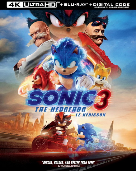 Sonic the Hedgehog 3 (Sonic le hérisson 3)(4K-UHD) - JEFF FOWLER