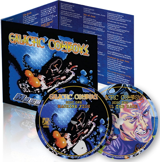 Machine Fish / Feel The Rage (2CD) - GALACTIC COWBOYS