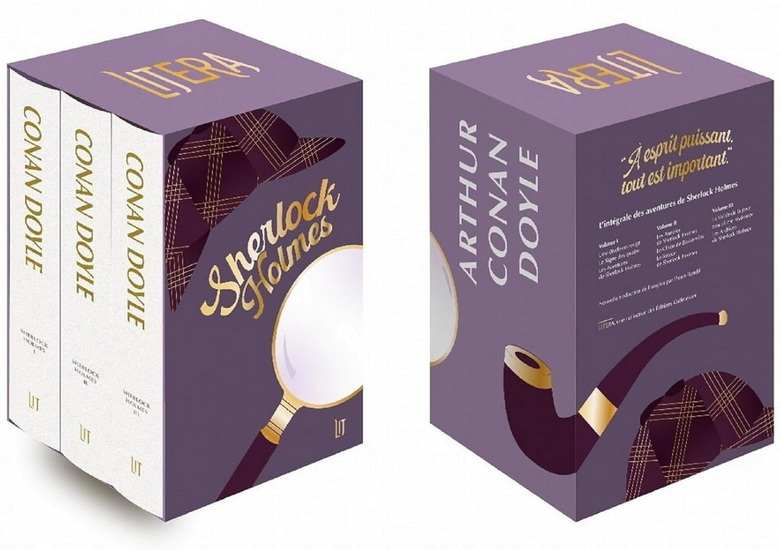 Sherlock Holmes : coffret intégrale - ARTHUR CONAN DOYLE
