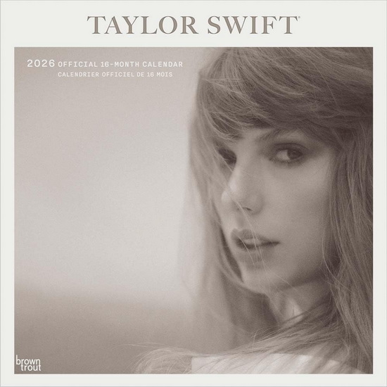 Calendrier 2026 Taylor Swift 16M 30x30cm