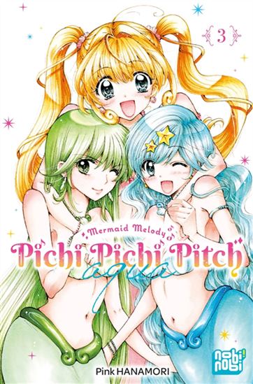 Pichi Pichi Pitch aqua : mermaid melody #03 - PINKU HANAMORI