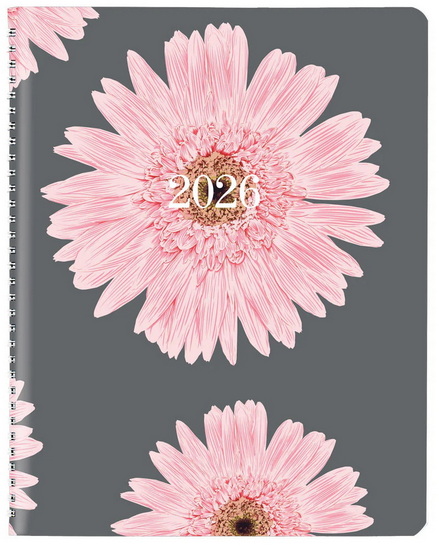 Agenda 2026 spirale Planifi-action rose 8½x6¾" 1s/2p