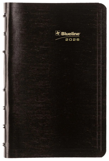 Agenda 2026 spirale noir 8X5" 1s/2p