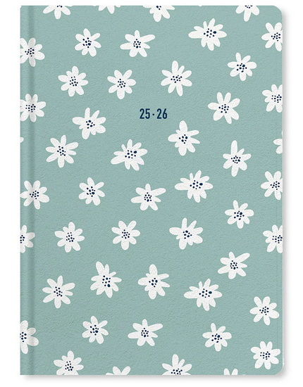 Agenda 25/26 Marguerites menthe 1s/2p