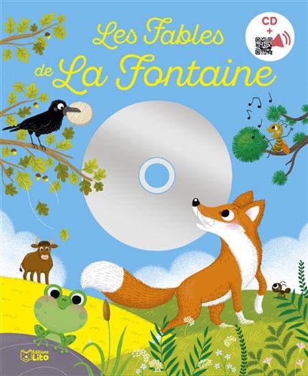 Les Fables de la Fontaine + CD MP3 - COLLECTIF