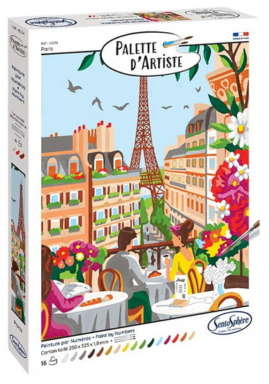 Palette d&#39;artiste : Paris