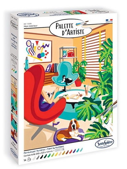 Palette d&#39;artiste : mon intérieur