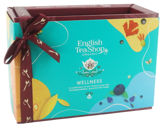 Ens. 12 pyramides thés et infusions bien-être