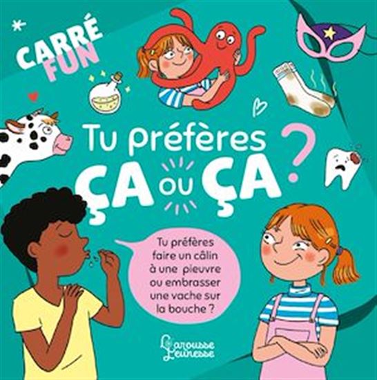 Carré fun - Tu préfères ça ou ça ? - PLUME