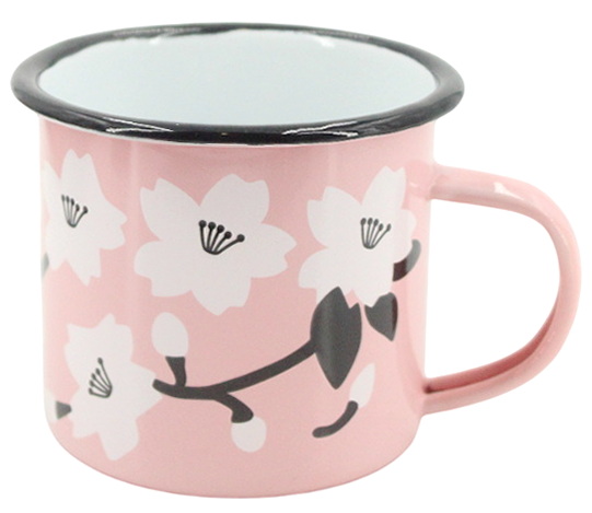 Tasse fleurs roses