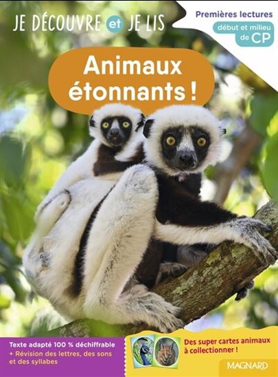 Animaux étonnants ! : premières lectures, début et milieu de CP - CAROLINE GOMBERT - MICHEL RENAUD