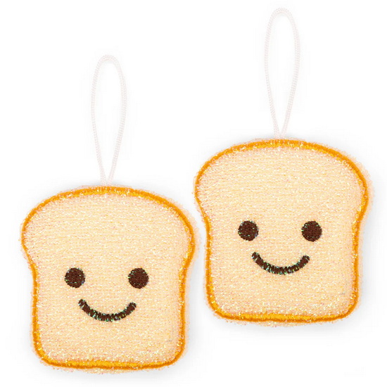Ens. 2 éponges toasts