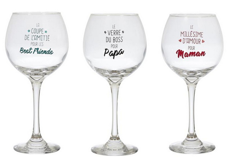 Verre à vin famille 3AS
