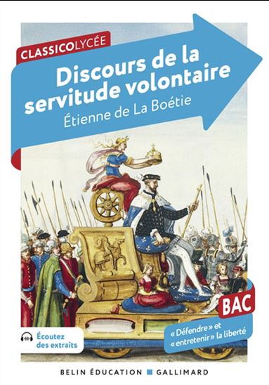 Discours de la servitude volontaire N. éd. - ETIENNE DE LA BOÉTIE