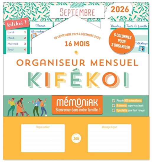 Kifékoi, organisateur Mémoniak 2026 : 16 mois, de septembre 2025 à décembre 2026 - COLLECTIF