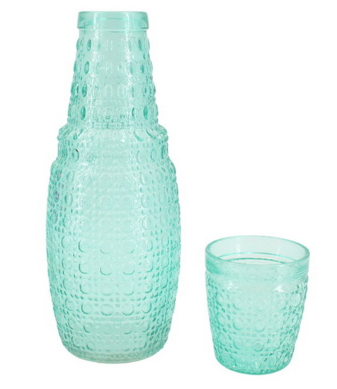 Ens. Carafe et verre