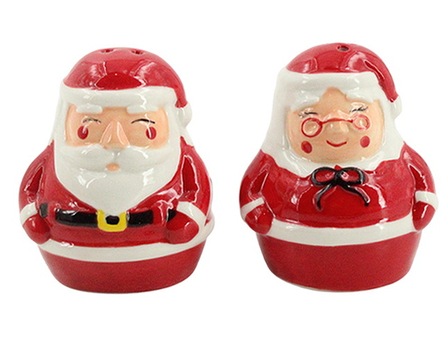 Salière et poivrière Noël