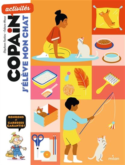 J&#39;élève mon chat - STÉPHANE FRATTINI - FABRICE MOSCA