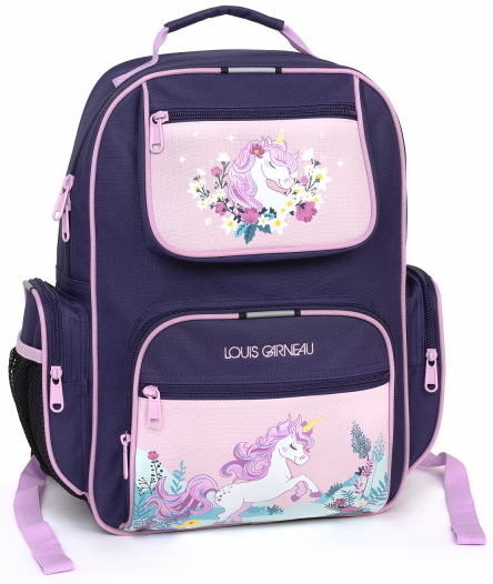 Sac à dos à 4 pochettes - Licorne