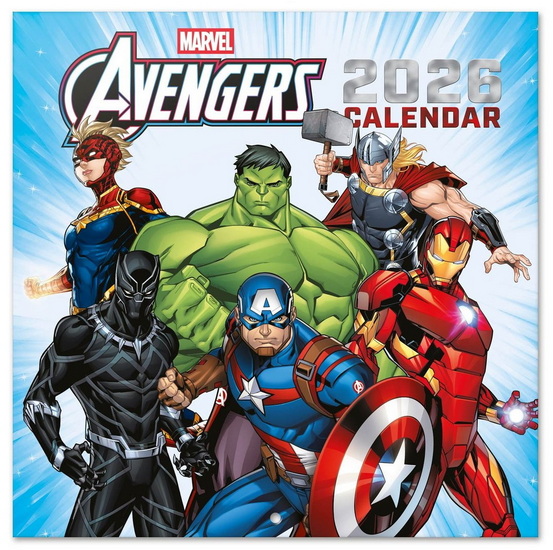 Calendrier Avengers 2026 30x30