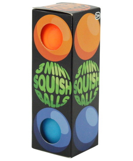 Scrunchems 3 mini squish balles