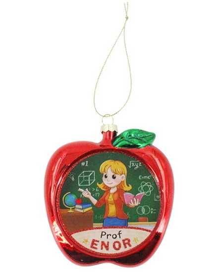 Ornement pomme - Prof en or