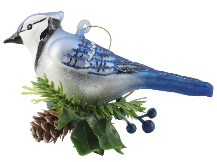 Ornement geai bleu
