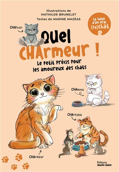 Quel charmeur ! : mieux les comprendre pour mieux les aimer : les émotions des chats décryptées - MARINE MAZÉAS - MATHILDE BRUNELET
