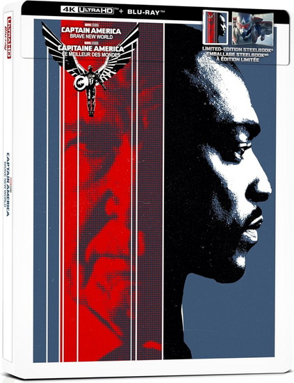 Captain America: Brave New World (Capitaine America : Le meilleur des mondes) - Steelbook (4K+Blu-ray) - JULIUS ONAH