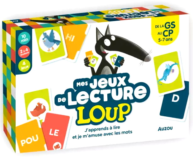 Mes jeux de lecture Loup - ORIANNE LALLEMAND - ÉLÉONORE THUILLIER
