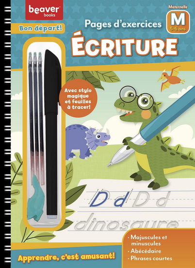 Bon départ ! : pages d&#39;exercices : écriture : 5-6 ans - COLLECTIF