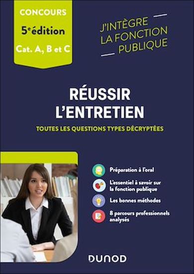 Réussir l'entretien - Catégories A, B, C - FRANCIS PIAN - DOMINIQUE PIPARD-THAVEZ