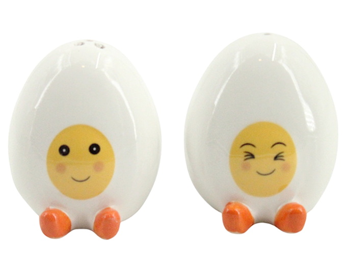 Ens. Salière et poivrière œufs