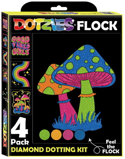 Dotzies flock : neon good vibes