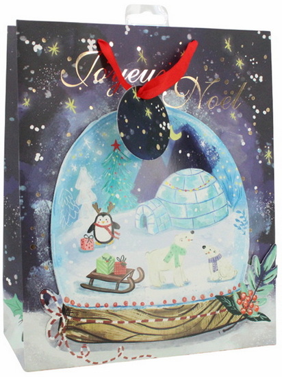 Sac moyen boule à neige