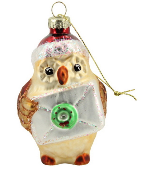 Ornement chouette de Noël