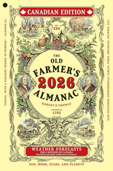The Old Farmer&#39;s Almanac 2026 Canadian Edition - OLD FARMER'S ALMANAC