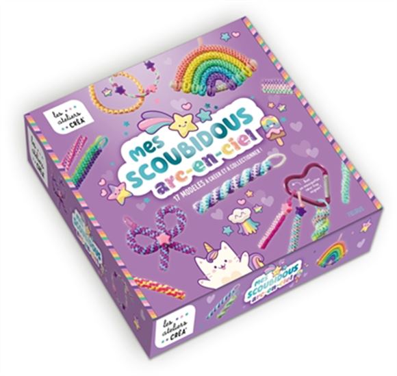 Mes scoubidous arc-en-ciel : 17 modèles à créer et à collectionner ! - LUCILLE ALLIRAND