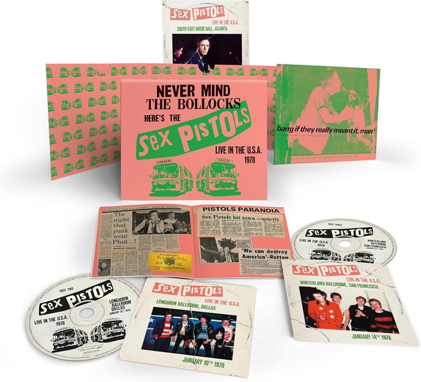Live in The USA 1978 (3CD) - THE SEX PISTOLS