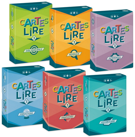 Ensemble cartes à lire : 3re année - ÉMILIE RIVARD - LUCIE BARRIAULT