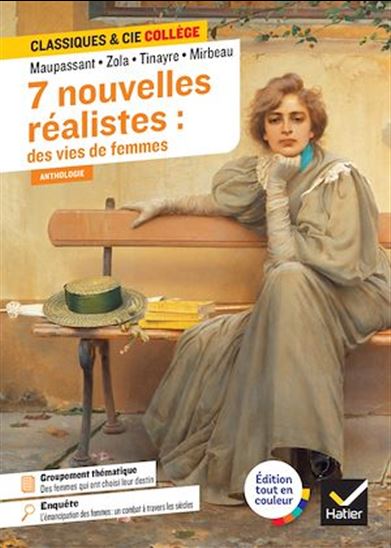 7 nouvelles réalistes : des vies de femmes (Maupassant, Zola, Tinayre, Mirbeau) - COLLECTIF