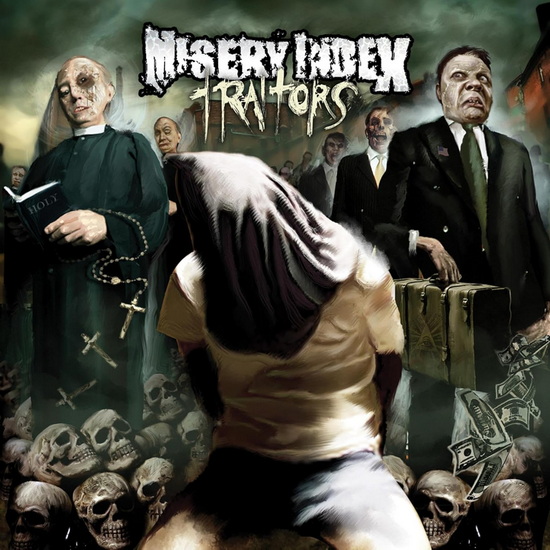 Heirs To Traitors (Custom Marble Edition) - MISERY INDEX