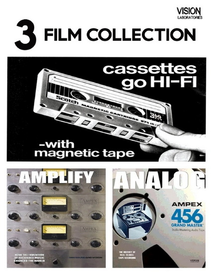 3 Film Collection (Cassettes Go Hi-fi, Amplify, Analog)