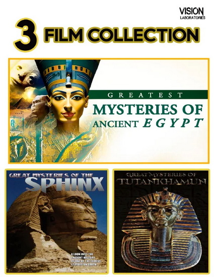 The 3 Film Collection (Greatest Mysteries Of Ancient Egypt Sphinx, Tutankhamun)