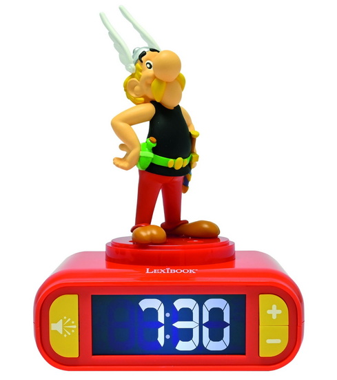 Réveil - Veilleuse Asterix avec effets sonores