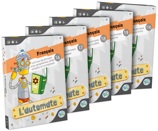 L'Automate : Ensemble français 1er cycle (séries 1.6 à 1.10) - ANNIE LUSSIER - LUCIE BARRIAULT