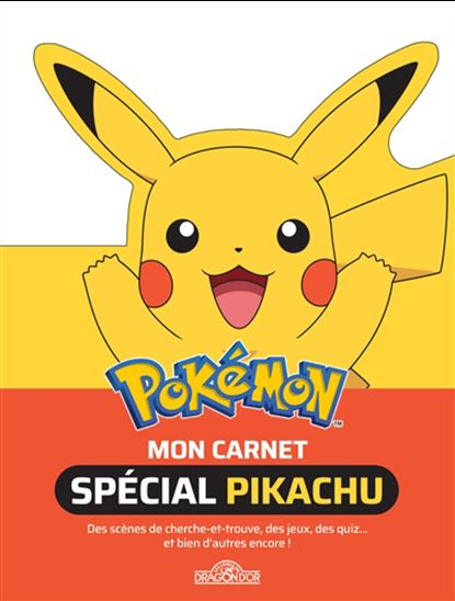Pokémon : mon carnet Pikachu - FABIEN MOLINA
