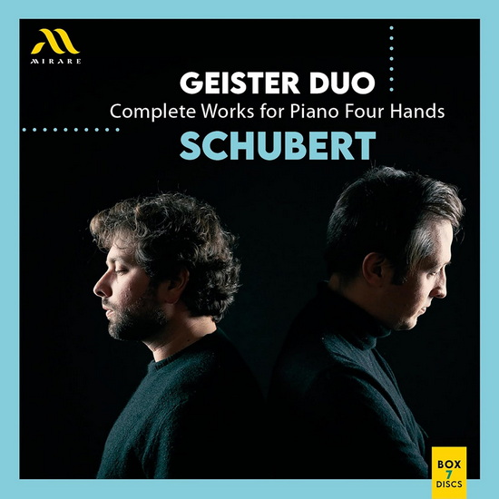 Schubert: Complete Works For Piano Four Hands (7CD) - GEISTER DUO