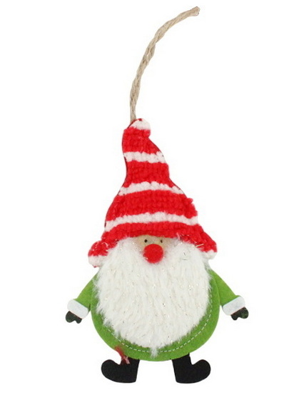 Ornement gnome rouge