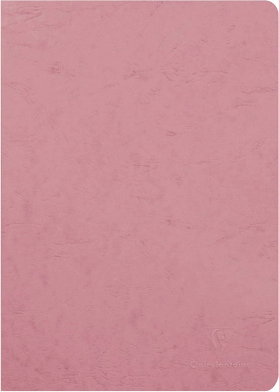 Cahier piqué ligné 96p 21x29.7cm rose